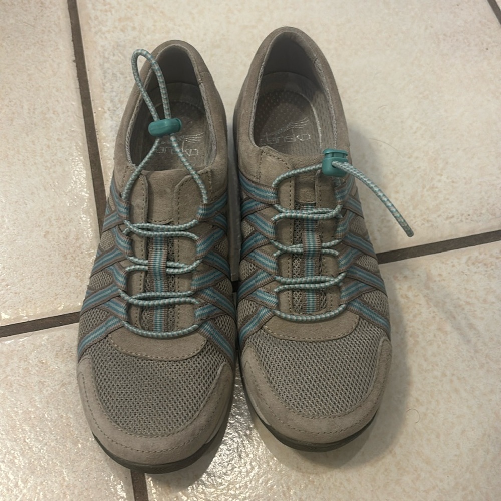 Dansko Womens Honor Bungee Lace Up Sneakers Shoes Sz 7